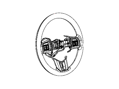 Dodge 1UF761X9AA WHEEL Steering