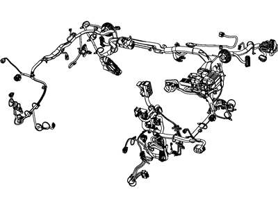 Dodge 68171992AB POWER DISTRIBUTION CENTER Pre Fuse Block