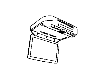 Mopar 68022580AA DVD Assembly Overhead