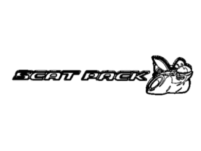 Mopar 68420596AA Nameplate Scat Pack Decklid