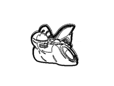 Mopar 68469496AA Nameplate Scat Pack Fender