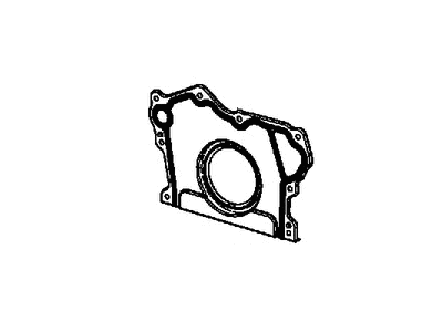 Jeep 68433335AA RETAINER AND SEAL Crankshaft Rear Oil