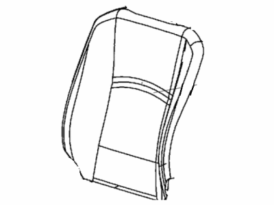 Ram 6QS79XDBAA COVER Front Seat Back