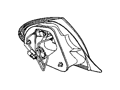 Mopar 5303542AD Lamp Tail Stop Turn