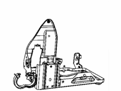 Mopar 68337841AC Tray Battery 68337841AC Mopar Tray Battery Illustration 1 of 1