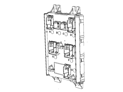 Ram 68444252AD MODULE Body Controller