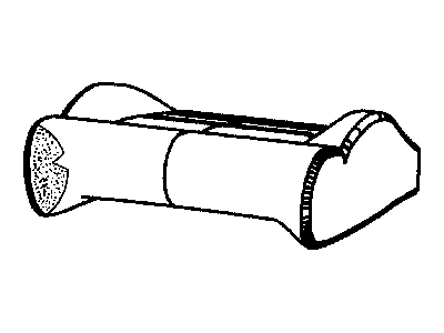 Jeep 1XD29VT9AA COVER Front Seat Cushion