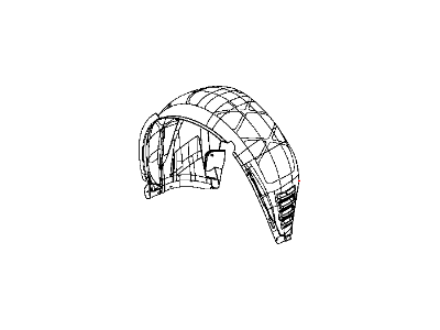 Mopar 68083030AB Shield Wheelhouse