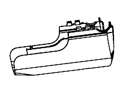 Mopar 1GA13XDVAA Shroud Steering Column Lower