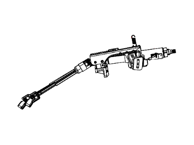 Chrysler 5057242AF COLUMN Steering