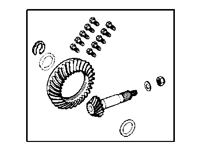 Jeep 5014402AA Ring & Pinion