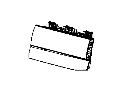 Dodge 1JF231DSAA DOOR Glove Box