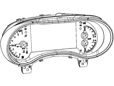 2015 Dodge Durango Speedometer - 68248454AC