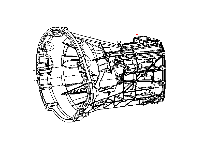 Mopar 68033444AA Housing Clutch 68033444AA Mopar Housing Clutch Illustration 1 of 1