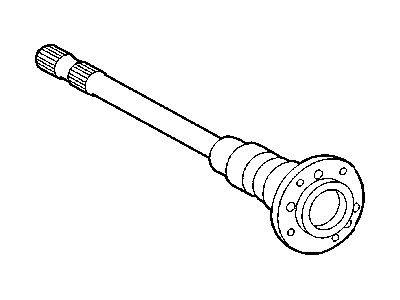 Dodge 5134660AA SHAFT Axle