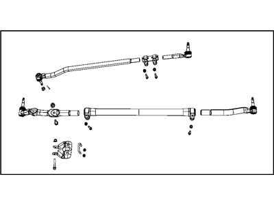 52014074AE Mopar Rod And Link Steering Illustration 1 of 1