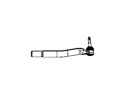 Mopar 68045421AA Tie Rod Package Inner End