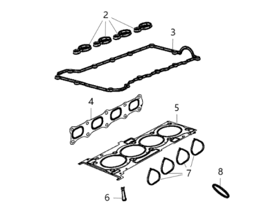Mopar 68424963AB Valve Grind Gasket Kit Mopar 68424963AB Valve Grind Gasket Kit