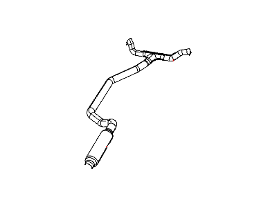 Dodge Journey Exhaust Pipe - 4743709AE
