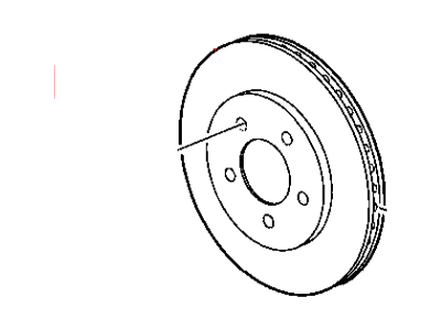 Mopar 4721820AF Rotor Brake