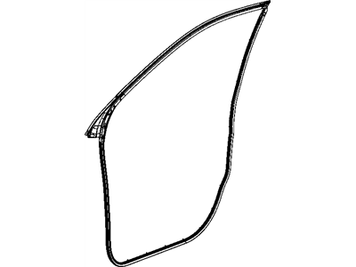 Mopar 55399212AB Weatherstrip Front Door Opening