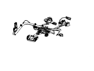 Dodge 68438636AA WIRING Seat Cushion Passenger
