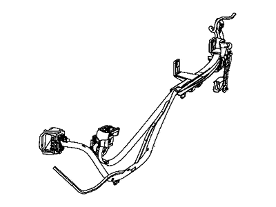 Ram 68239833AA WIRING Dash Left