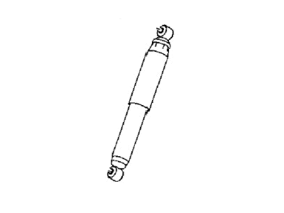 Mopar 5168920AC Shock Absorber Suspension Rear