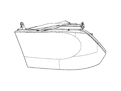 Mopar 68093217AC Lamp Headlamp Parking And Turn