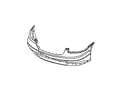 Dodge 5013894AA FASCIA Front