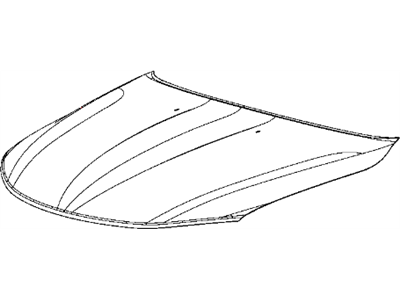 Chrysler 68143614AA HOOD