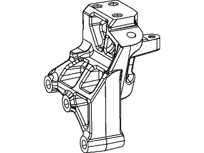 Mopar 68084807AB Bracket Transmission Mount 68084807AB Mopar Bracket Transmission Mount Illustration 1 of 1