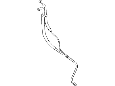 Dodge 5166499AA HOSE PACKAGE Emissions
