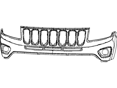 Mopar 68213194AA Fascia Front Lower