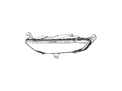 Chrysler 55112638AA LAMP Front Fog