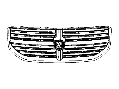 Dodge 1JA911AVAA GRILLE Radiator