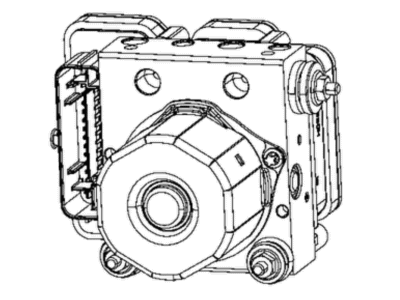 Ram ProMaster 3500 ABS Control Module - 68322075AA