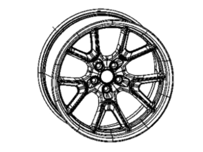 2023 Dodge Challenger Spare Wheel - 4755461AA