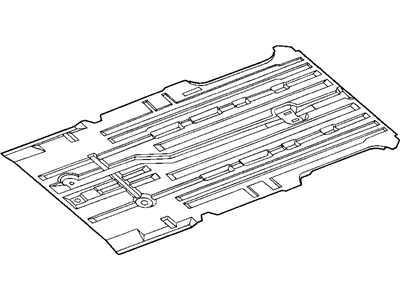 Mopar 5012645AA Pan Package Floor