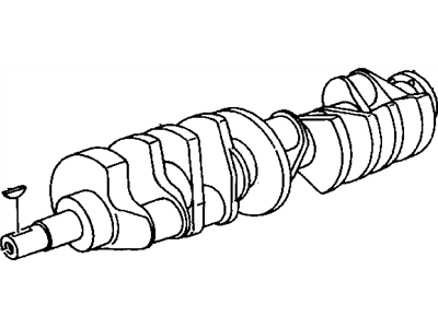 1999 Dodge Viper Crankshaft - 4848733AC