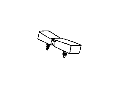 Mopar 5160276AA Baffle Fender 5160276AA Mopar Baffle Fender Illustration 1 of 1