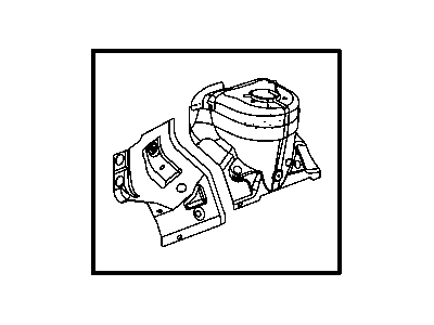 Mopar 5115378AA Wheelhouse Front Inner Shock Tower 5115378AA Mopar Wheelhouse Front Inner Shock Tower Illustration 1 of 1