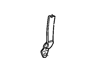 Dodge 5GZ051DVAE SEAT BELT Front Outer
