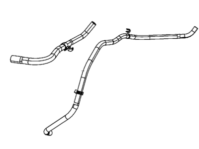 Mopar 4743837AG Hose Vacuum