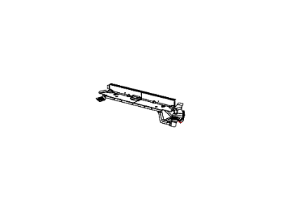 Mopar 68030677AB Crossmember Rear Suspension Front