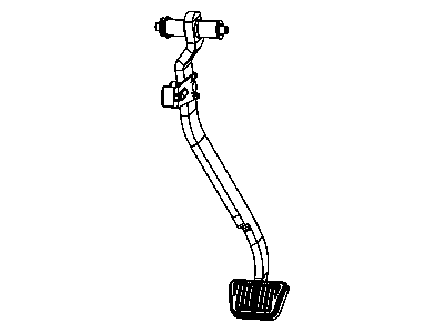 52128347AE Mopar Pedal Brake Illustration 1 of 1
