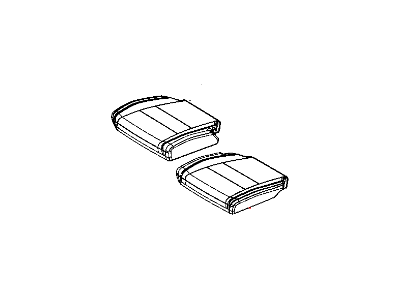 Mopar 1UP77HL1AA Cover Rear Seat Cushion