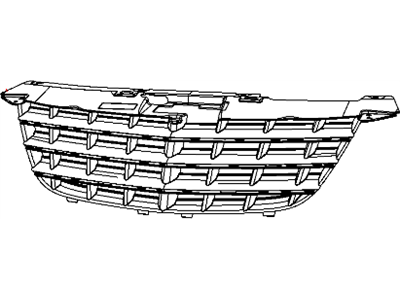Dodge YW40WS2AA GRILLE Radiator