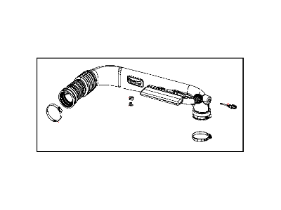Mopar 68235681AA Hose Clean Air