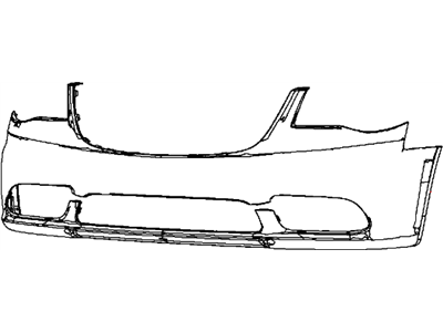 Chrysler 68146588AA FASCIA Front Primed